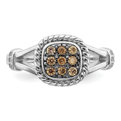 Sterling Silver CZ Clear Ring – view 5