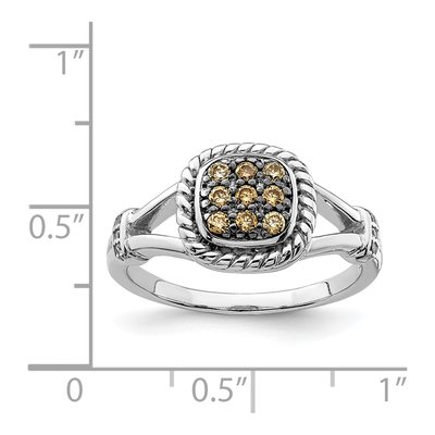 Sterling Silver CZ Clear Ring – view 6