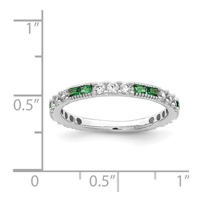 Sterling Silver CZ Ring – view 5