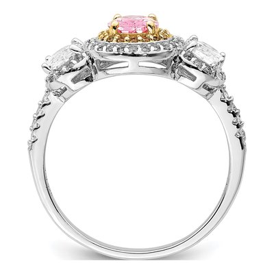 Sterling Silver CZ Ring – view 3