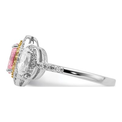 Sterling Silver CZ Ring – view 4