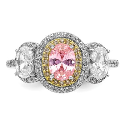 Sterling Silver CZ Ring – view 5