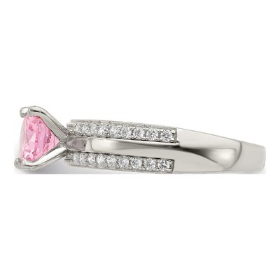 Sterling Silver CZ Ring – view 4