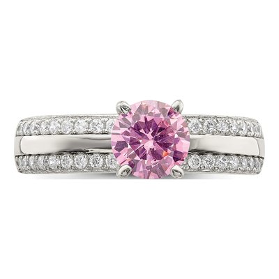 Sterling Silver CZ Ring – view 5