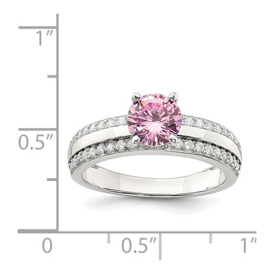 Sterling Silver CZ Ring – view 6