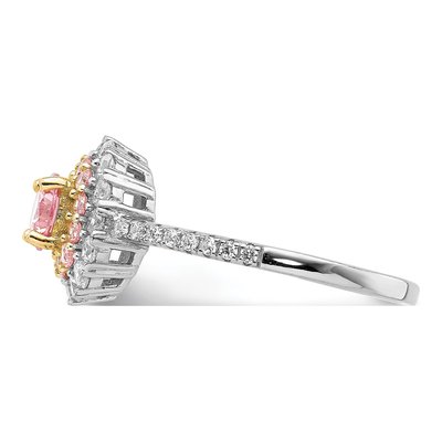 Sterling Silver CZ Ring – view 4