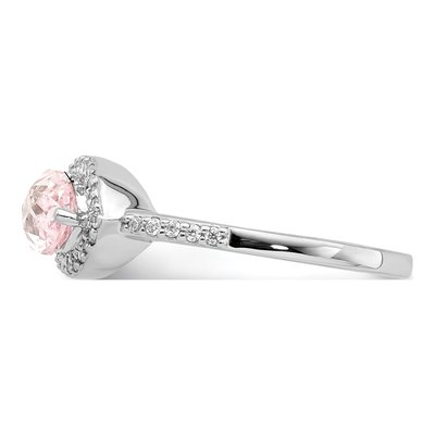 Sterling Silver CZ Marquise Ring – view 4