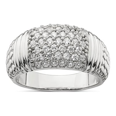 Sterling Silver CZ Ring