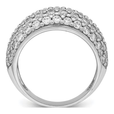 Sterling Silver CZ Ring – view 3
