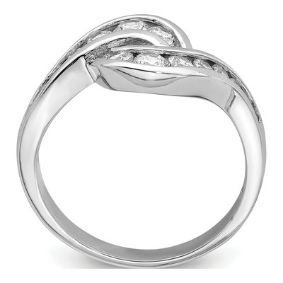 Sterling Silver CZ Fancy Ring – view 2