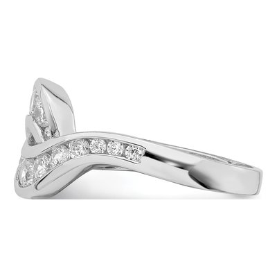 Sterling Silver CZ Fancy Ring – view 4