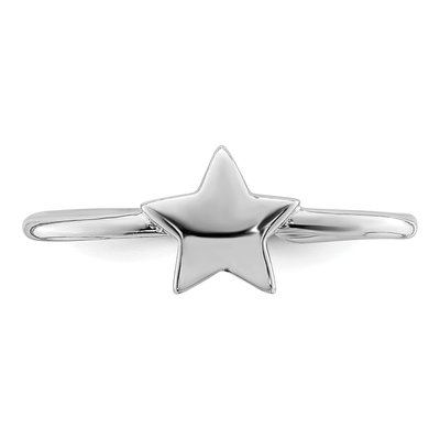 Sterling Silver Star Toe Ring – view 6