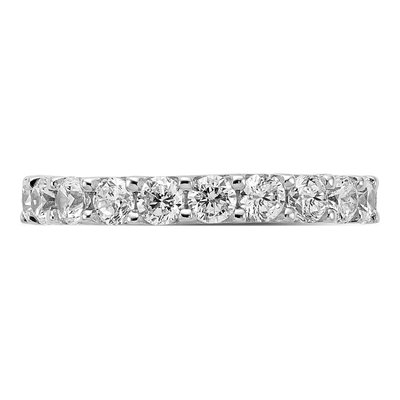 Sterling Silver CZ Eternity Band – view 5