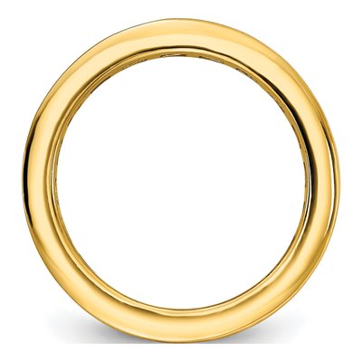 Gold-Plated Sterling Silver CZ Eternity Band – view 3