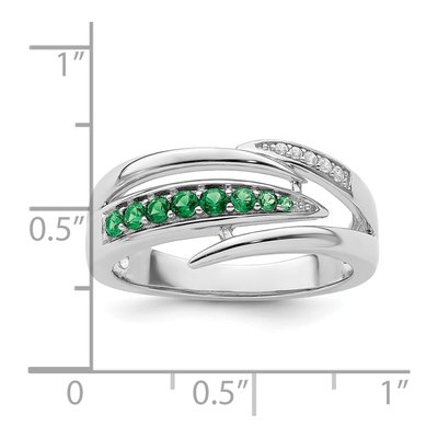 Sterling Silver CZ Ring – view 4