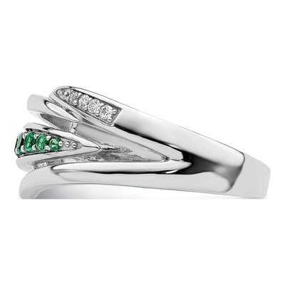 Sterling Silver CZ Ring – view 5