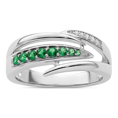 Sterling Silver CZ Ring