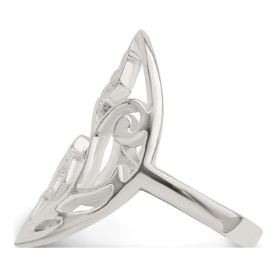 Sterling Silver Wavy Ring – view 5