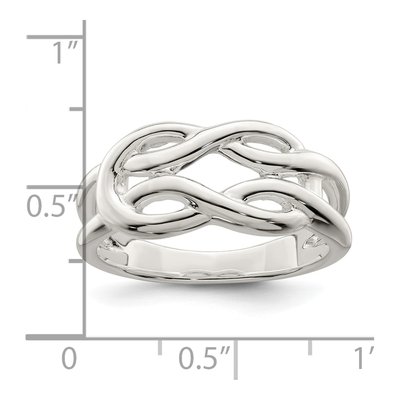 Sterling Silver Celtic Knot Ring – view 4