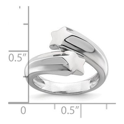 Sterling Silver Shooting Stars Ring – view 4