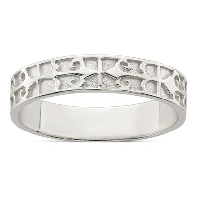Men's Sterling Silver Design Ladie's Ring