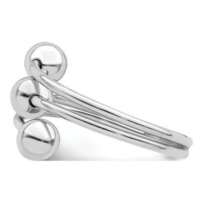 Sterling Silver Ball Ring – view 5