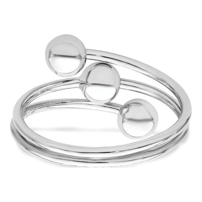 Sterling Silver Ball Ring – view 7
