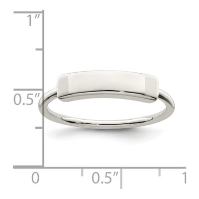 Sterling Silver Top Ring – view 4