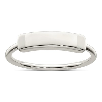 Sterling Silver Top Ring
