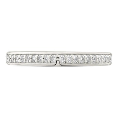 Sterling Silver CZ Pointed Ring – view 5
