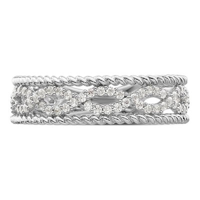 Sterling Silver CZ Ring – view 6