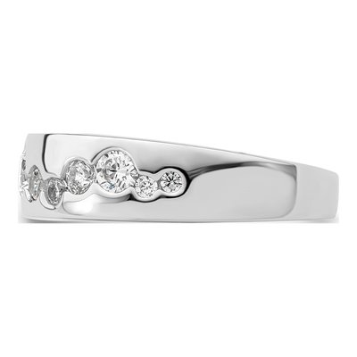 Sterling Silver CZ Cluster Ring – view 5
