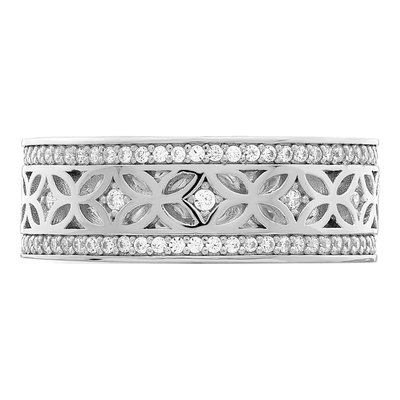 Sterling Silver CZ Ring – view 6