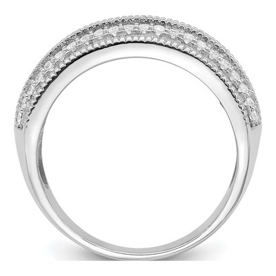 Sterling Silver CZ Ring – view 3