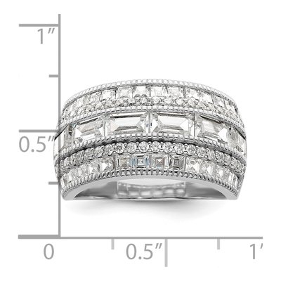 Sterling Silver CZ Ring – view 4