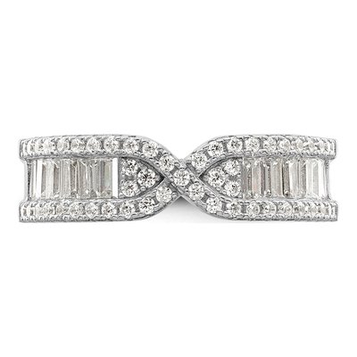 Sterling Silver CZ Ring – view 6
