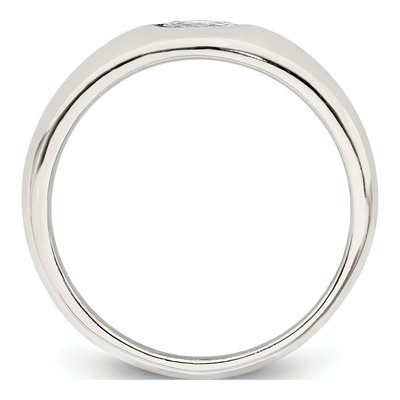 Sterling Silver CZ Marquise Ring – view 3