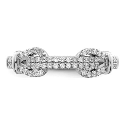 Sterling Silver CZ Ring – view 6