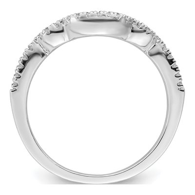 Sterling Silver CZ Bridal Ring Set – view 3