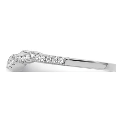 Sterling Silver CZ Bridal Ring Set – view 5