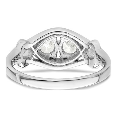 Sterling Silver CZ Ring – view 7
