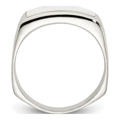 Sterling Silver Mother of Pearl Ring – view 2