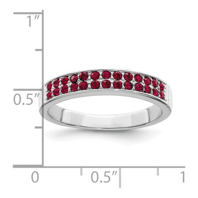 Sterling Silver Crystal Ring – view 4