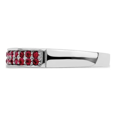 Sterling Silver Crystal Ring – view 5