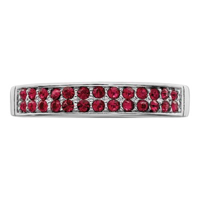 Sterling Silver Crystal Ring – view 6