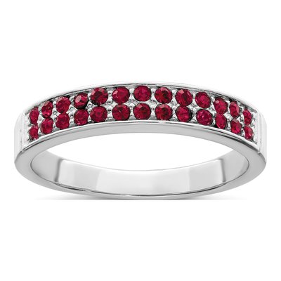 Sterling Silver Crystal Ring