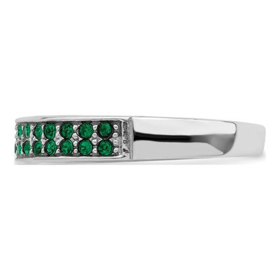 Sterling Silver Crystal Ring – view 5
