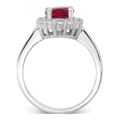 Sterling Silver CZ Ring – view 3