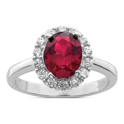 Sterling Silver CZ Ring