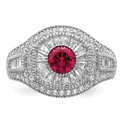 Sterling Silver CZ Ring – view 6